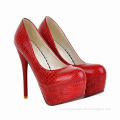New Fashionable Snake High-heeled Dress Shoes, Various Styles and Colors Available